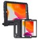 HDE Case for iPad 9th Generation 102 inch for Kids with Builtin Screen Protector Shockproof Cover with Handle Stand fits 2021 9th Gen 2020 8th 2019 7th Models Black