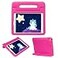 HDE Case for iPad 9th Generation Kids Shockproof Cover 102 inch with Handle Stand fits 2021 9th Gen 2020 8th 2019 7th Tablet Hot Pink
