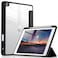 Wenlaty Compatible with iPad 9th 8th 7th Generation Case202120202019 Full Body Protective Cover with Pencil Holder Clear Case Designed for iPad 102 Inch Auto SleepWake Cover Black
