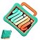 LeiJue Kids Case for iPad Mini 7 A17 Pro 2024 iPad Mini6 2021 Light Weight Heavy DutyShockproofDrop Proof with HandleKickstand Child Friendly Cover for iPad Mini 7th6th Gen 83inch mint green