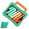 LeiJue Kids Case for iPad Mini 7 A17 Pro 2024 iPad Mini6 2021 Light Weight Heavy DutyShockproofDrop Proof with HandleKickstand Child Friendly Cover for iPad Mini 7th6th Gen 83inch mint green