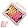LeiJue Kids Case for iPad mini 7 A17 Pro 2024 iPad Mini6 2021 Light Weight Heavy DutyShockproofDrop Proof with HandleKickstand Child Friendly Cover for iPad mini 7th6th Gen 83inch Pink