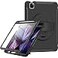 ZERODAMAGE SAHARA CASE Sahara Protection Hand Strap Series Case for iPad Air 109 4th Generation 2020 5th Generation 2022 and iPad Air 11 M2 2024 M3 2025 M4 2026 Black TB00248