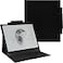 GOVTVA Magnetic Stand Case for Onyx Boox Tablet Note Air 5 CNote Air 4 CNote Air 3 C 202520242023 Released UltraThin Leather Cover with Magnetic Pen Buckle Auto SleepWake Cloth Black