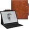 GOVTVA Magnetic Stand Case for Onyx Boox Tablet Note Air 5 CNote Air 4 CNote Air 3 C 202520242023 Released UltraThin Leather Cover with Magnetic Pen Buckle Auto SleepWake Vintage Brown