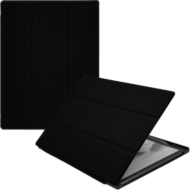 GOVTVA Protective Folio Case for 82 iFLYTEK AINOTE Air 2 UltraThin Lightweight Trifold Protective Cover with Builtin Pen Holder Auto SleepWake for AINOTE Air2 Tablet Cloth Black