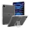 Dteck Clear Case for iPad Air 13 inch iPad Pro 129 6th5th4th3rd Generation Case Thin Slim Lightweight AntiYellowing Transparent Bumper Shock Drop Protection Stand Cover with Pencil Holder