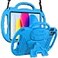 LTROP Kids Case for iPad A16 11th Generation 11inch2025 10th Generation 109 Inch2022 Air 5th 4th Gen 109 with Shoulder Strap Shockproof Lightweight Handle Stand Child Bumper Case Blue