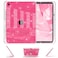Rantice Case for iPad 11Inch A16 11th Generation 2026 iPad 10th Generation Case Pencil Holder Kickstand Slim Glittery and Shockproof Bumper for Women and Girls Clear Glitter