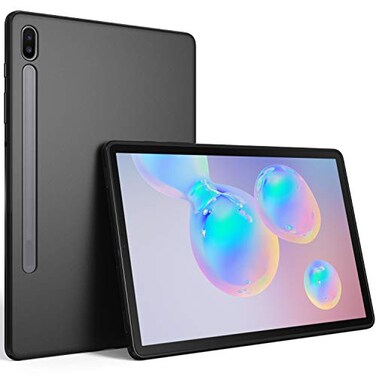 Puxicu Case for Galaxy Tab S6 105 2019 Case Slim Design Matte TPU Rubber Soft TPU Protective Cover for Samsung Galaxy Tab S6 105 2019 Model SMT860T865T867 Black