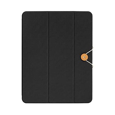 Native Union WFA iPad Folio Foldable Stand and Cover Made of Recycled Materials Compatible with iPad Air 11 M2 iPad Pro 11 M2 with Easy Magnetic Attachment Button String Design Black