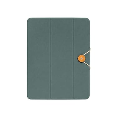 Native Union WFA iPad Folio Foldable Stand and Cover Made of Recycled Materials Compatible With iPad Air 11 M2 iPad Pro 11 M2 with Easy Magnetic Attachment Button String Design Slate Green