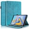 Pefcase Case for Samsung Galaxy Tab A 105 2018 Model SMT590T595T597 Flip Stand Leather Wallet Case Protective Cover with Card Holder for Tab A 105 2018 Model SMT590T595T597 Turquoise