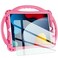 TopEsct Kids Case for iPad 102 inch Shockproof Silicone Cover with Tempered Glass Screen Protector and Strap Compatible with iPad 9th8th7th Gen 2021 Pink