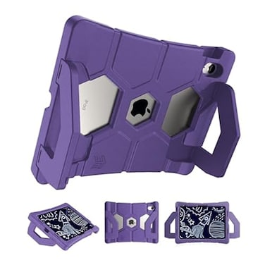 STM Goods Duxling iPad A1610th Gen Case for Kids UltraProtective TwoHandle Design Allows for Easy Carry and Functions as a MultiAngle Stand Ideal for Parents Teachers Students Purple