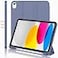 iMieet iPad A16 CaseiPad 10th Generation Case 11Inch 2025109 Inch 2022 with Pencil Holder Trifold Stand Smart Cover with Soft TPU BackAuto WakeSleepLavender