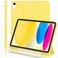 iMieet iPad A16 Case 11th GeniPad 10th Generation Case 11Inch 2025109 Inch 2022 with Pencil Holder Trifold Stand Smart Cover with Soft TPU BackAuto WakeSleepYellow