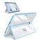 SSS&Acirc;&middot;GRGB SSSGRGB Case Updated Version fit Microsoft Surface Pro 1110 98 13Inch Allinone Rugged Case Compatible with Type Cover Keyboards TransparentLight Blue