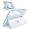 SSS&Acirc;&middot;GRGB SSSGRGB Case Updated Version fit Microsoft Surface Pro 1110 98 13Inch Allinone Rugged Case Compatible with Type Cover Keyboards TransparentLight Blue