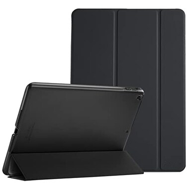 ProCase Smart Case for iPad 97 Inch iPad 6th5th Generation 2018 2017Model A1893 A1954 A1822 A1823 Ultra Slim Lightweight Stand Cover with Translucent Frosted Back Black