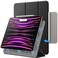 JETech Magnetic Case for iPad Pro 129 Inch 2022202120202018 6th5th4th3rd Generation Pencil 2nd Charging Magnetic Attachment Cover Auto WakeSleep Black