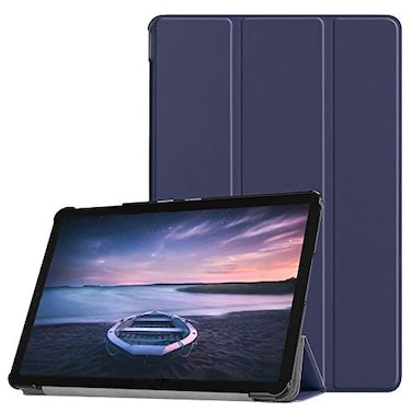 Kepuch Custer Case for Samsung Galaxy Tab S4 105 T830 T835 T837UltraThin PULeather Hard Shell Cover for Samsung Galaxy Tab S4 105 T830 T835 T837 Blue