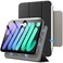 JETech Magnetic Case for iPad mini A17 Pro 2024 Model 7th Generation mini 6 2021 Model 6th Generation Magnetic Attachment Slim Smart Tablet Cover with Auto WakeSleep Black