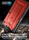 SUPCASE for iPad mini 7 Case A17 Pro 2024 UB Pro Builtin Screen Protector Pencil Holder Stand Support Apple Pencil Charging Protective Case for iPad mini 7th6th Generation 83 Ruddy