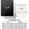 JETech Case for iPad Pro 129Inch 2022202120202018 with Pencil Holder Clear Transparent Back Shell Slim Stand Shockproof Tablet Cover Auto WakeSleep Black