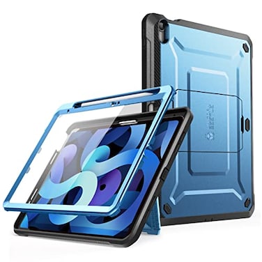 SUPCASE for iPad 11th Gen A16 Chip 11 Inch 2025 Case with Screen Protector Unicorn Beetle Pro Builtin Stand Pencil Holder Heavy Duty Protective Cover for iPad 10th Gen 109 Inch 2022 Blue