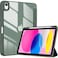 ProCase for iPad A16 11th Generation 11 Inch 202510th Generation 109 Inch 2022 Case with Pencil Holder Hybrid iPad 11 10 Case with Clear Back Supports Auto WakeSleep OliveGreen