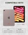 Porter Riley Leather Case for iPad mini 7 Mini 6 83 inch 20242021 Premium Genuine Leather StandCoverFlip Case Chocolate Brown