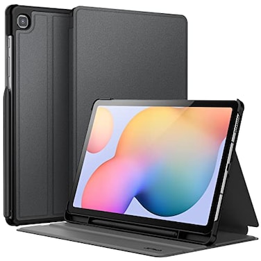 JETech Case for Samsung Galaxy Tab S6 Lite 104Inch 202420222020 with S Pen Holder Slim Folio Stand Protective Tablet Cover MultiAngle Viewing Black