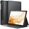 JETech Case for Samsung Galaxy Tab S8 2022S7 2020 11Inch with S Pen Holder Slim Folio Stand Protective Tablet Cover MultiAngle Viewing Black