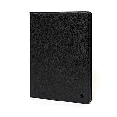Porter Riley Leather Case for iPad mini 7 Mini 6 83 inch 20242021 Premium Genuine Leather StandCoverFlip Case Pure Black