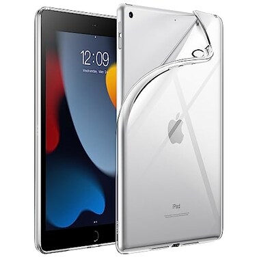 JETech Case for iPad 987 102Inch 202120202019 Model 9th8th7th Generation Soft TPU Transparent Slim Shockproof Tablet Cover Clear