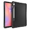 Fintie Silicone Case for Samsung Galaxy Tab S10 Lite S10 FE S9 FE 5G 109 InchTab S9 11 Inch S Pen Holder Honey Comb Series Kids Friendly Light Weight Shock Proof Protective Cover Black