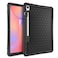 Fintie Silicone Case for Samsung Galaxy Tab S10 Lite S10 FE S9 FE 5G 109 InchTab S9 11 Inch S Pen Holder Honey Comb Series Kids Friendly Light Weight Shock Proof Protective Cover Black