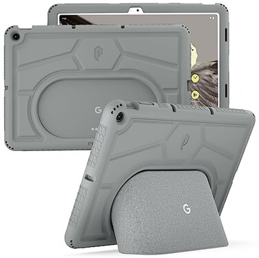 Poetic TurtleSkin Series for Google Pixel Tablet Case 11 inch 2023 Heavy Duty Shockproof Rugged Kids Friendly Drop Protection Silicone Cover Case Hazel