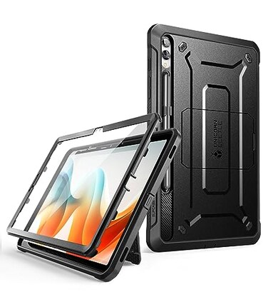 SUPCASE for Samsung Galaxy Tab S10 Plus 124 Inch 2024 Case with Stand Unicorn Beetle Pro Builtin Screen Protector S Pen Holder Rugged Protective Tablet Cover for Galaxy Tab S9 Plus Black