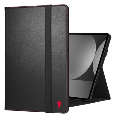 TORRO Leather Case Compatible with Samsung Galaxy Tab S10S9 Ultra Premium Leather Galaxy Tab S10S9 Ultra 2023 Case with Stand Function and Auto WakeSleep Black