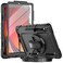 Herize Case for S10 Case 2024 S9 FE Plus 5G S9 Plus 124 Inch 2023 with Screen Protector Pen Holder Stand Hand Strap Shoulder Strap Heavy Duty Shockproof Cover for Tab S9 124 Inch