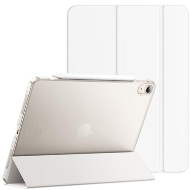 JETech Case ONLY for iPad Air 11Inch M4M3M2 202620252024 iPad Air 54 20222020 5th4th Generation 109Inch Slim Stand Hard Back Shell Cover with Auto WakeSleep White