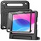 JETech Kids Case for iPad A16 11th10th Generation 20252022 with Builtin Screen Protector Shockproof FullBody Handle Stand Tablet Protective Cover Black