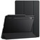JETech Case for Samsung Galaxy Tab S10 Lite S10 FE S9 FE 109Inch Slim Translucent Back TriFold Stand Protective Tablet Cover Support S Pen Charging Auto WakeSleep Black