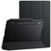 JETech Case for Samsung Galaxy Tab S10 Lite S10 FE S9 FE 109Inch Slim Translucent Back TriFold Stand Protective Tablet Cover Support S Pen Charging Auto WakeSleep Black