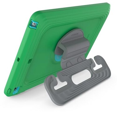 OtterBox Made for Kids Case for iPad 7th 8th 9th Gen 102 Display 2019 2020 2021 Version with Kickstand Car Headrest Mount Holder Curious Green