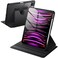 JETech Rotating Case for iPad Pro 11Inch 202220214th3rd gen with Pencil Holder 360 Degree Rotation Protective Stand Cover Clear Back Auto WakeSleep Black
