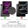JETech Rotating Case for iPad Pro 11Inch 202220214th3rd gen with Pencil Holder 360 Degree Rotation Protective Stand Cover Clear Back Auto WakeSleep Black