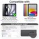 JETech Rotating Case ONLY for iPad Air 11Inch M4M3M2 202620252024 iPad Air 54 20222020 5th4th Generation 109Inch 360 Degree Rotation Protective Stand Cover Clear Back Space Gray